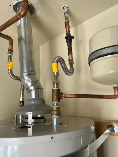 Water heater installation and plumbing repair in Lackawaxen